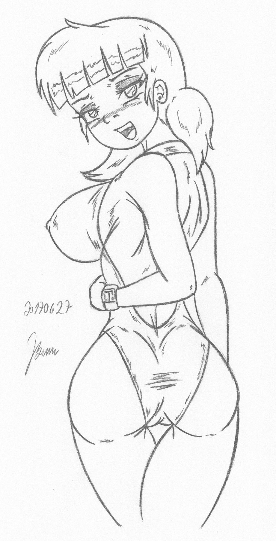 Penny Gadget _ Inspector Gadget_Sketches work_2 page 3 full