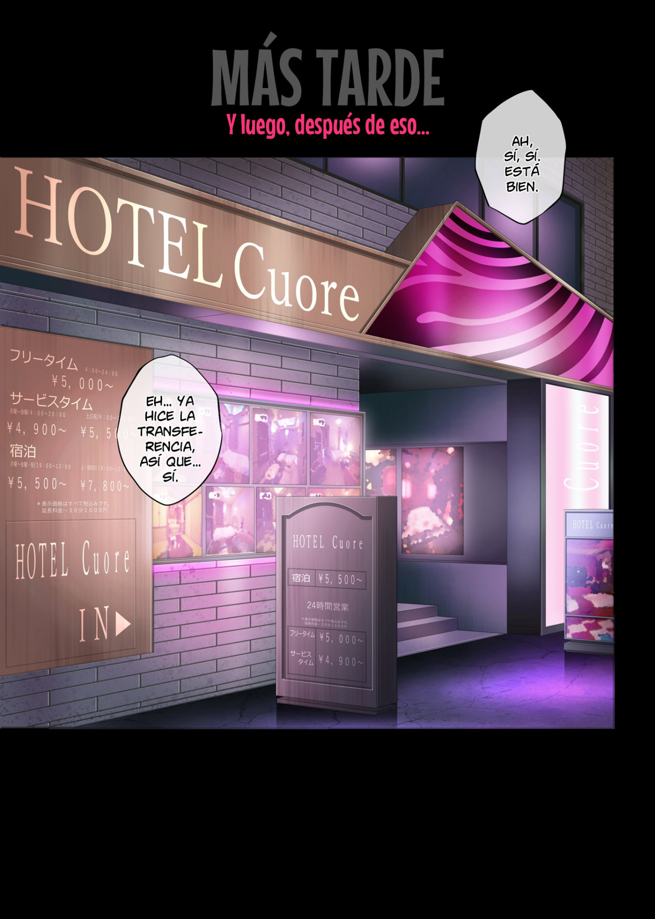 Kare to Watashi to Tenchou no Shinya Kinmu 3.1 page 3 full