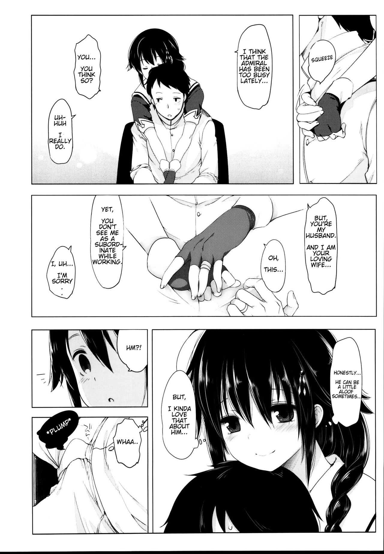 Hishokan Shigure -Rinkan Ryoujoku- | Secretary ship Shigure -Gang Rape- page 4 full