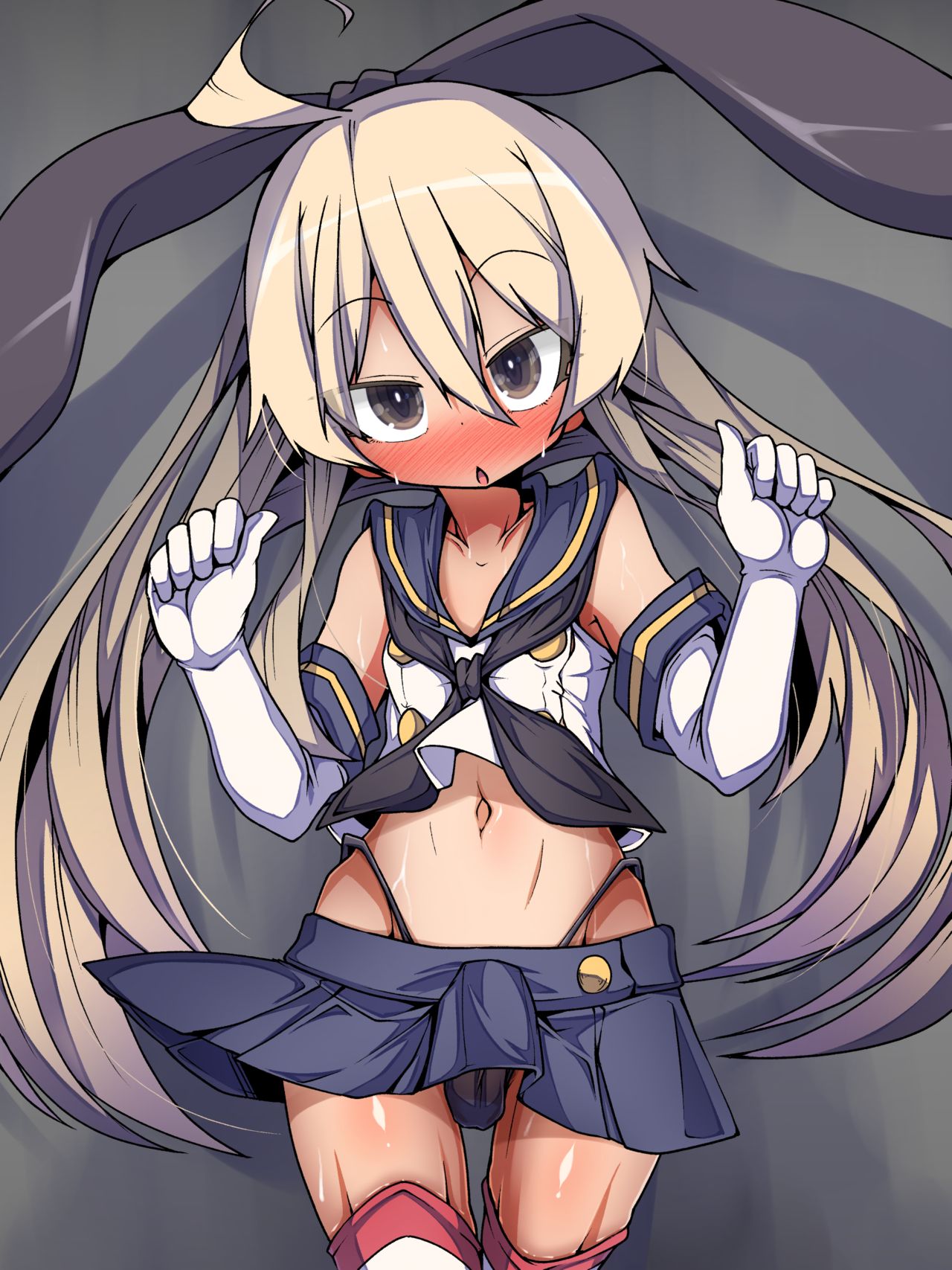 Event Go Ojisan-tachi ni Sasoware Chotto Sono Ki ni Natte kita Shimakaze-kun Cosplay page 5 full