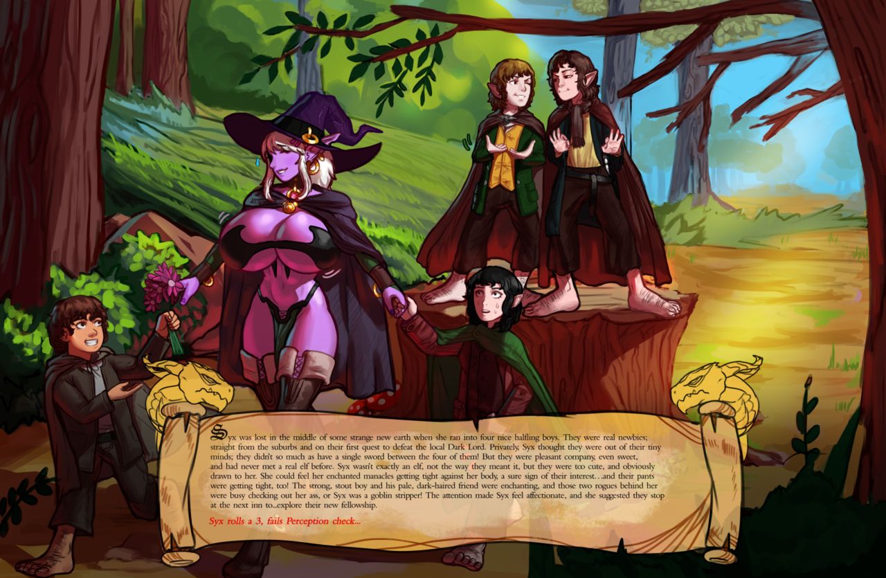 Syx Hobbits page 1 full