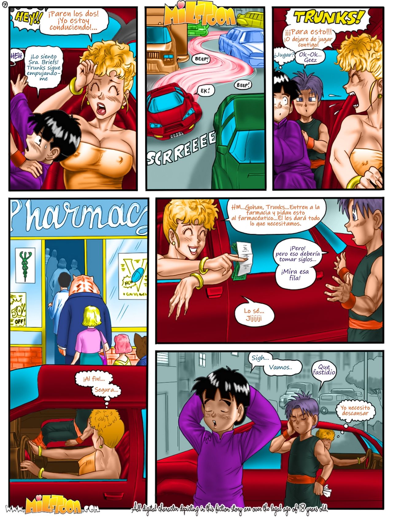 DBX 02  Dragon Ball Z  – Milftoon page 8 full
