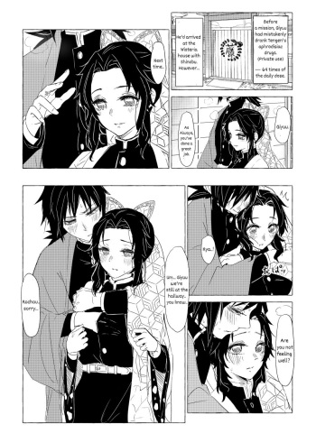 Biyaku to GiyuShino | Aphrodisiacs and GiyuShino cover