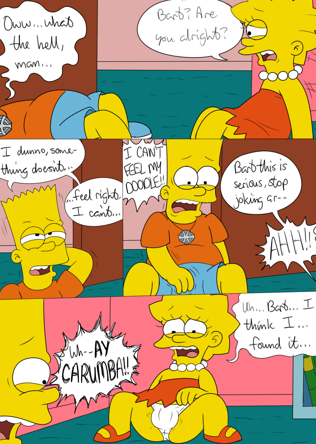 Simpsons Gender Bender page 2 full