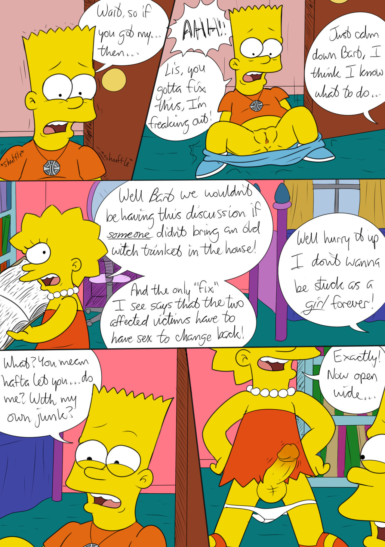 Simpsons Gender Bender page 3 full