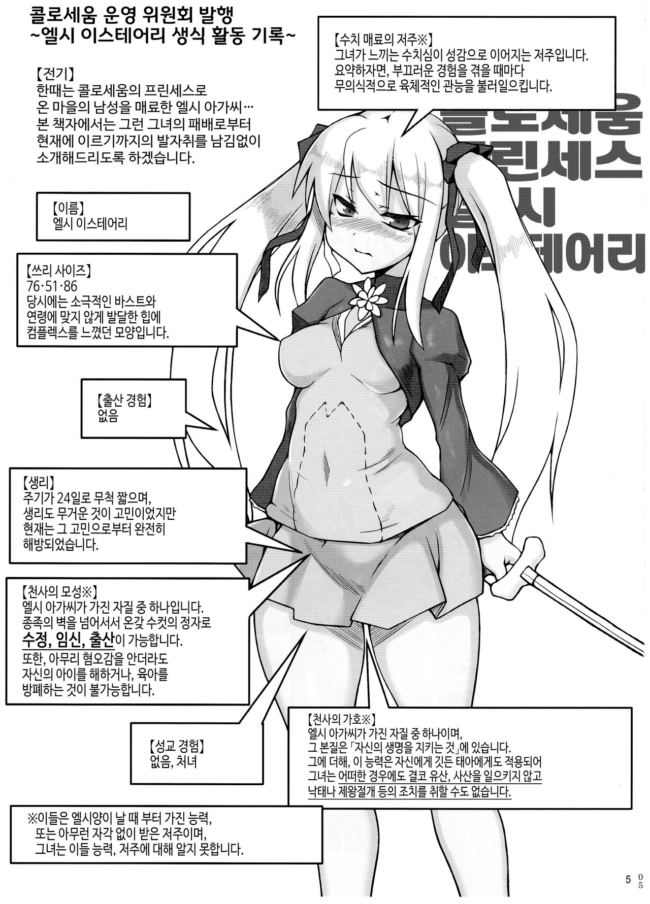 Elsie Isteari Seishoku Kiroku | 엘시 이스테어리 생식기록 page 4 full