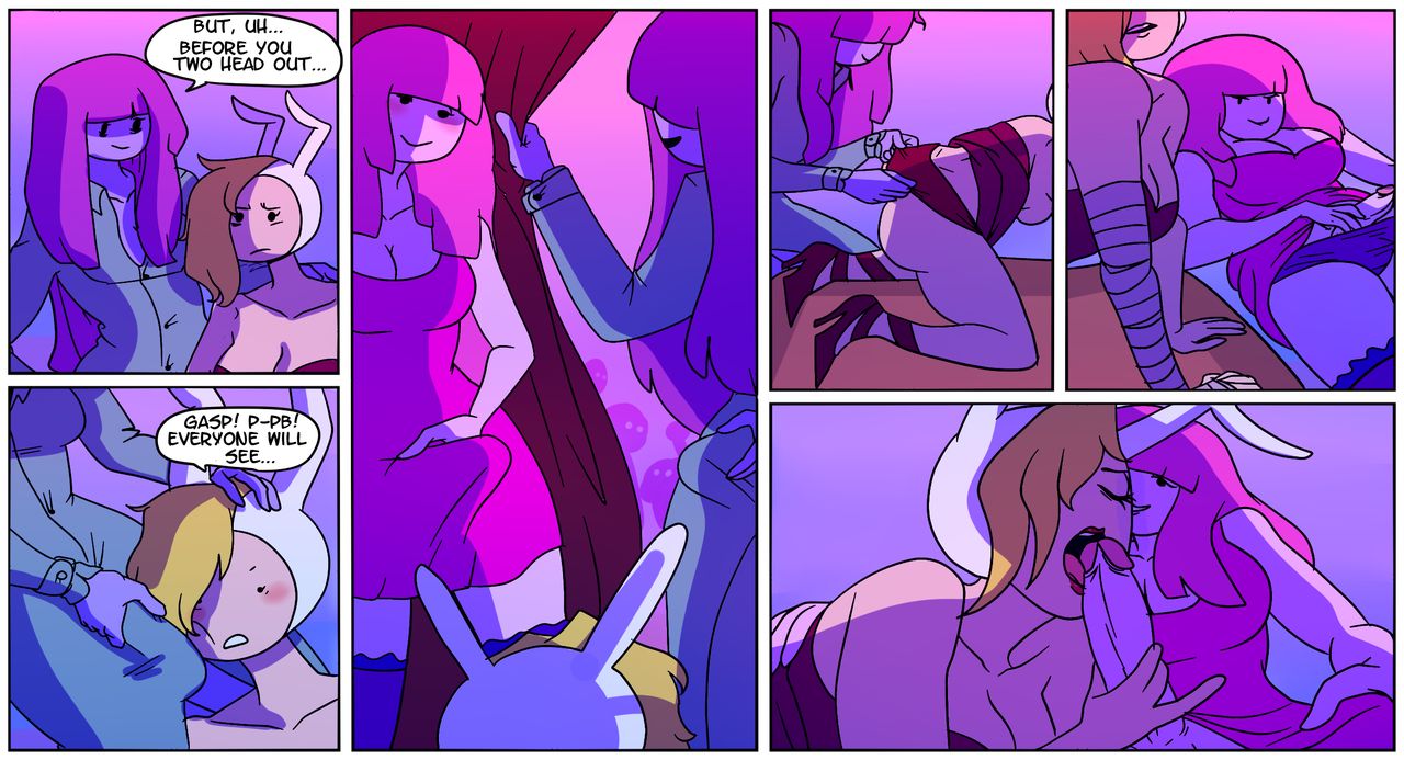 Princess Bubblegum and Fiona page 4 full
