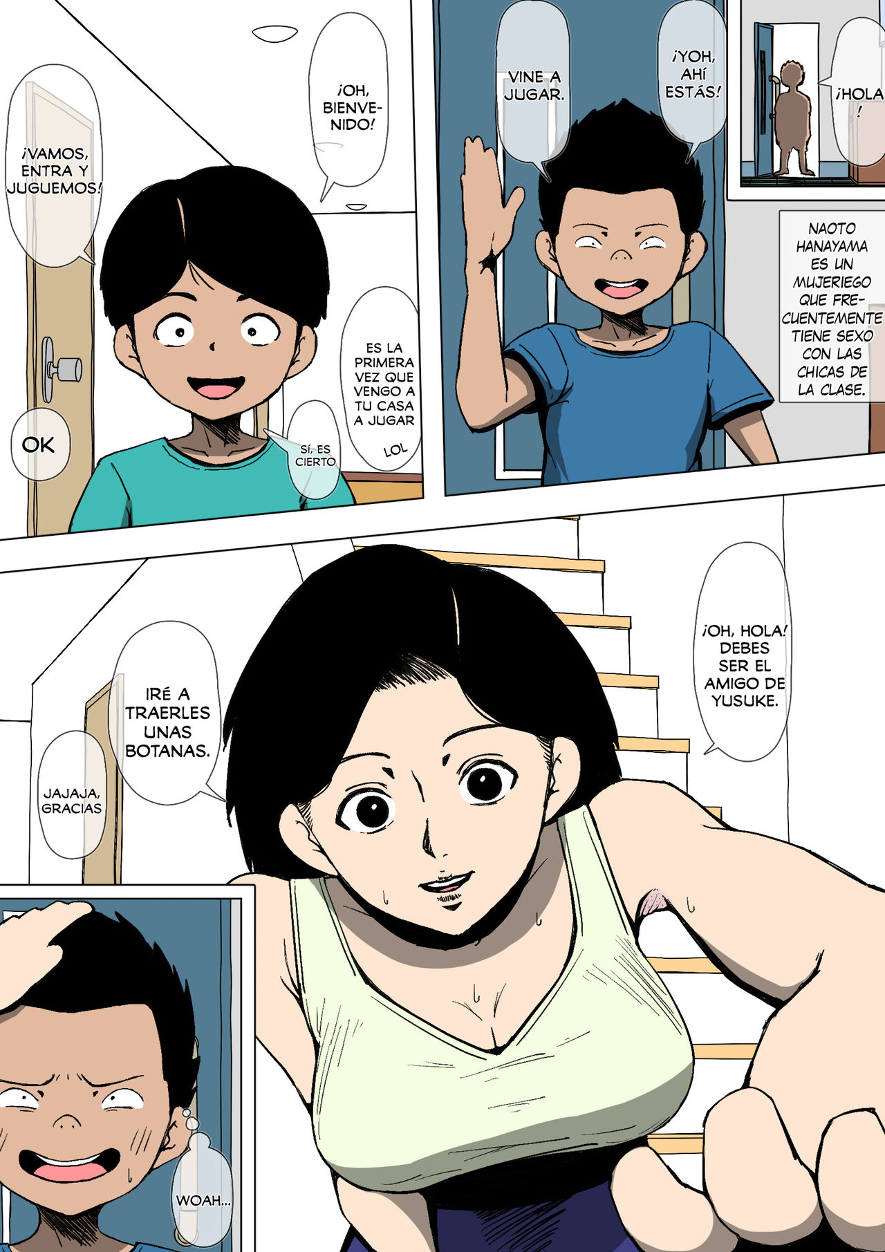 Okaa-san to Class no Yarichin ga page 3 full