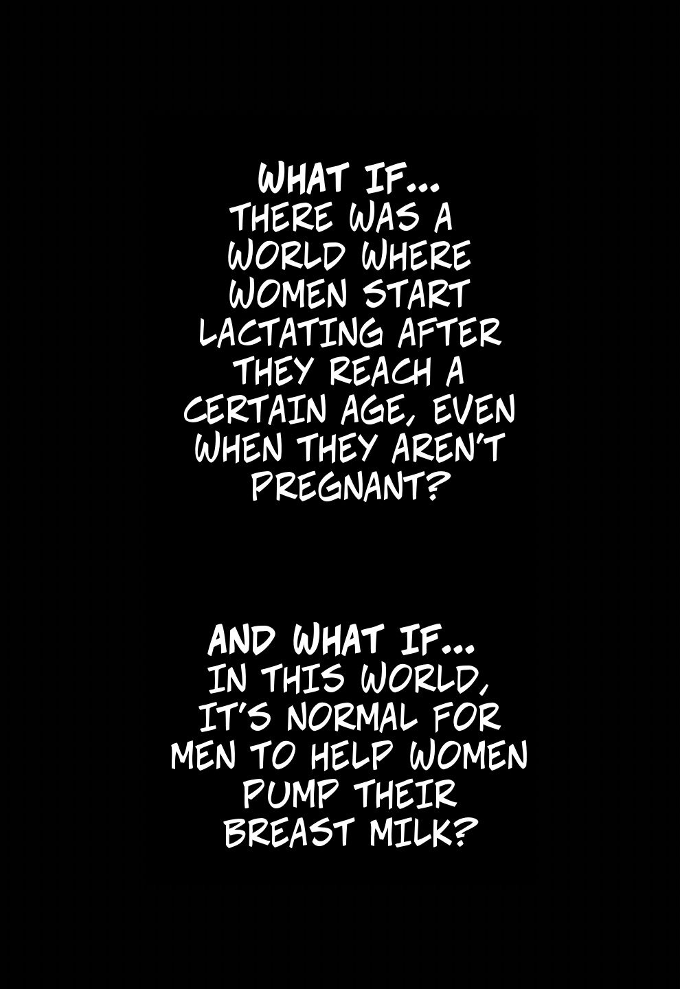 Moshimo no sekai | What If... The World Where All Women Lactate page 2 full