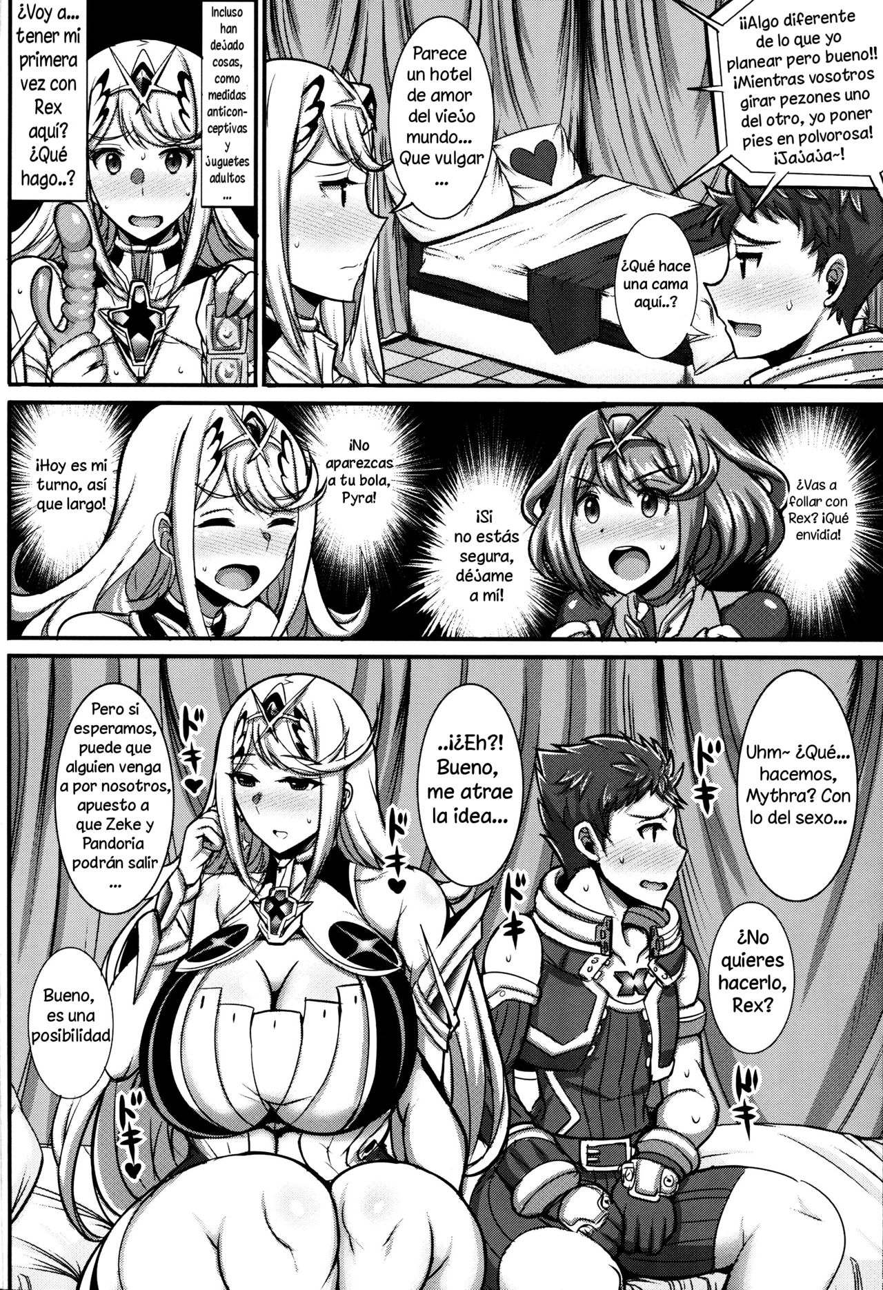 Hikari-chan ga Oshiete Ageru | Mythra Te Mostrará Como Se Hace page 3 full