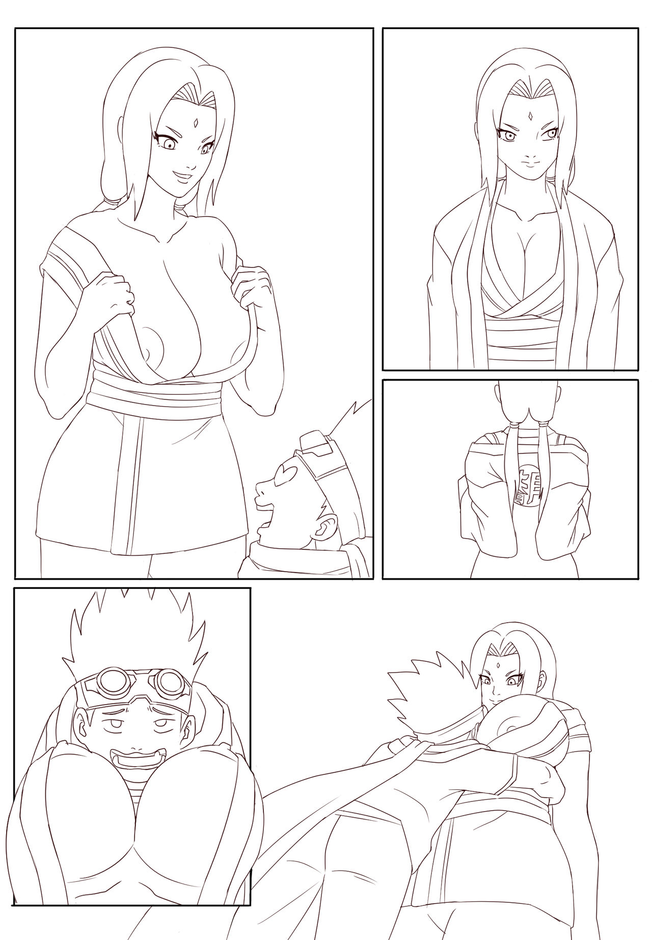 Tsunade and Konohamaru page 9 full