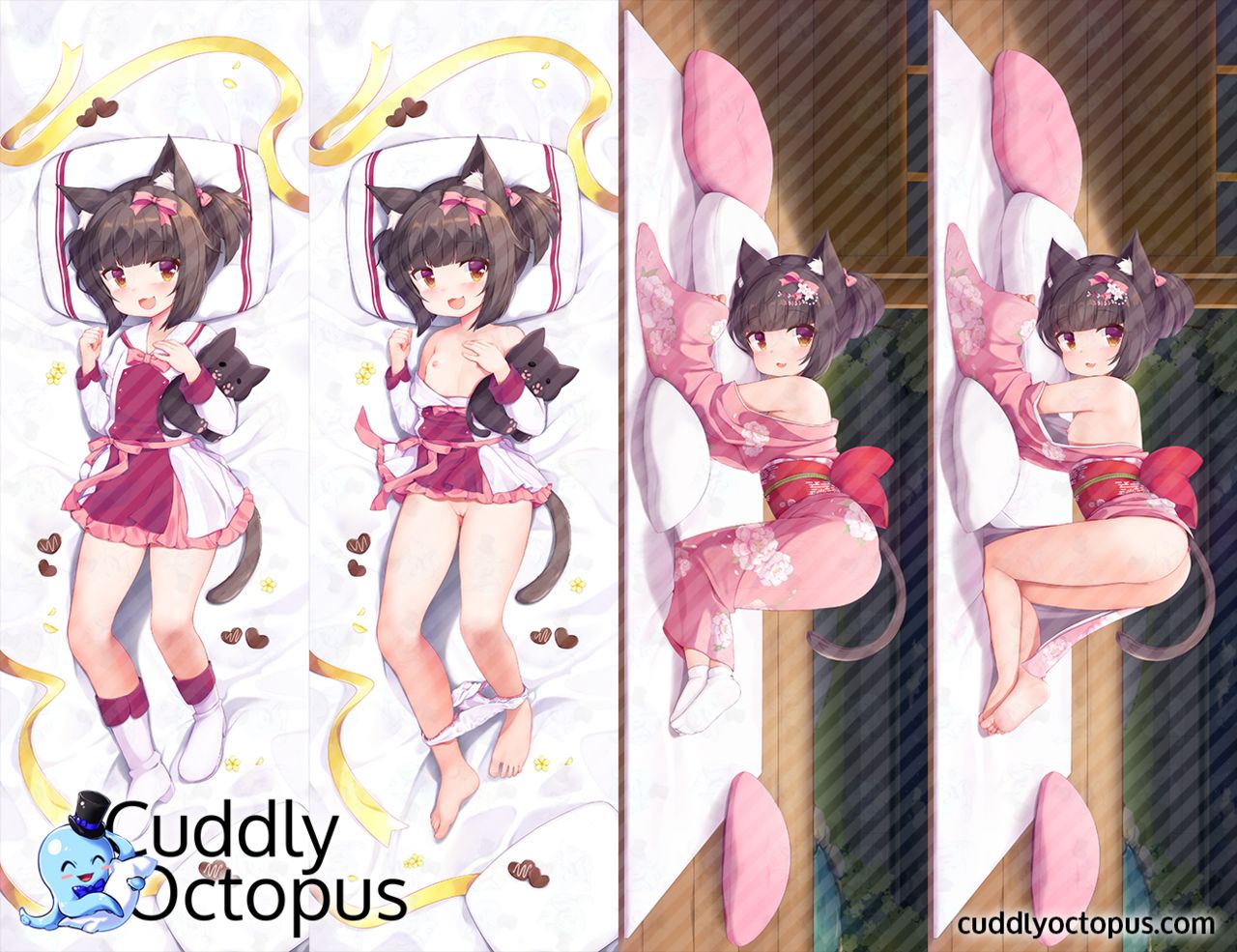 Cuddly Octopus Dakimakura Designs page 3 full