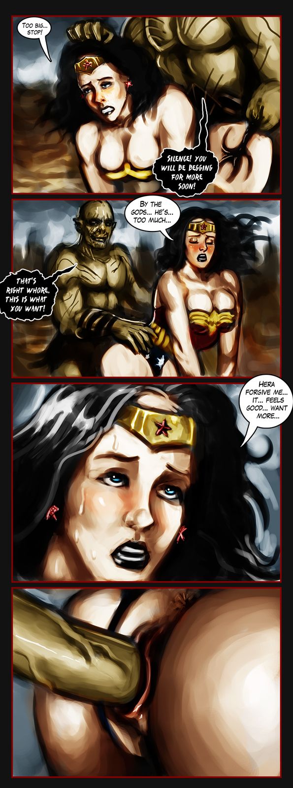 Wonder Woman Defeated page 2 full