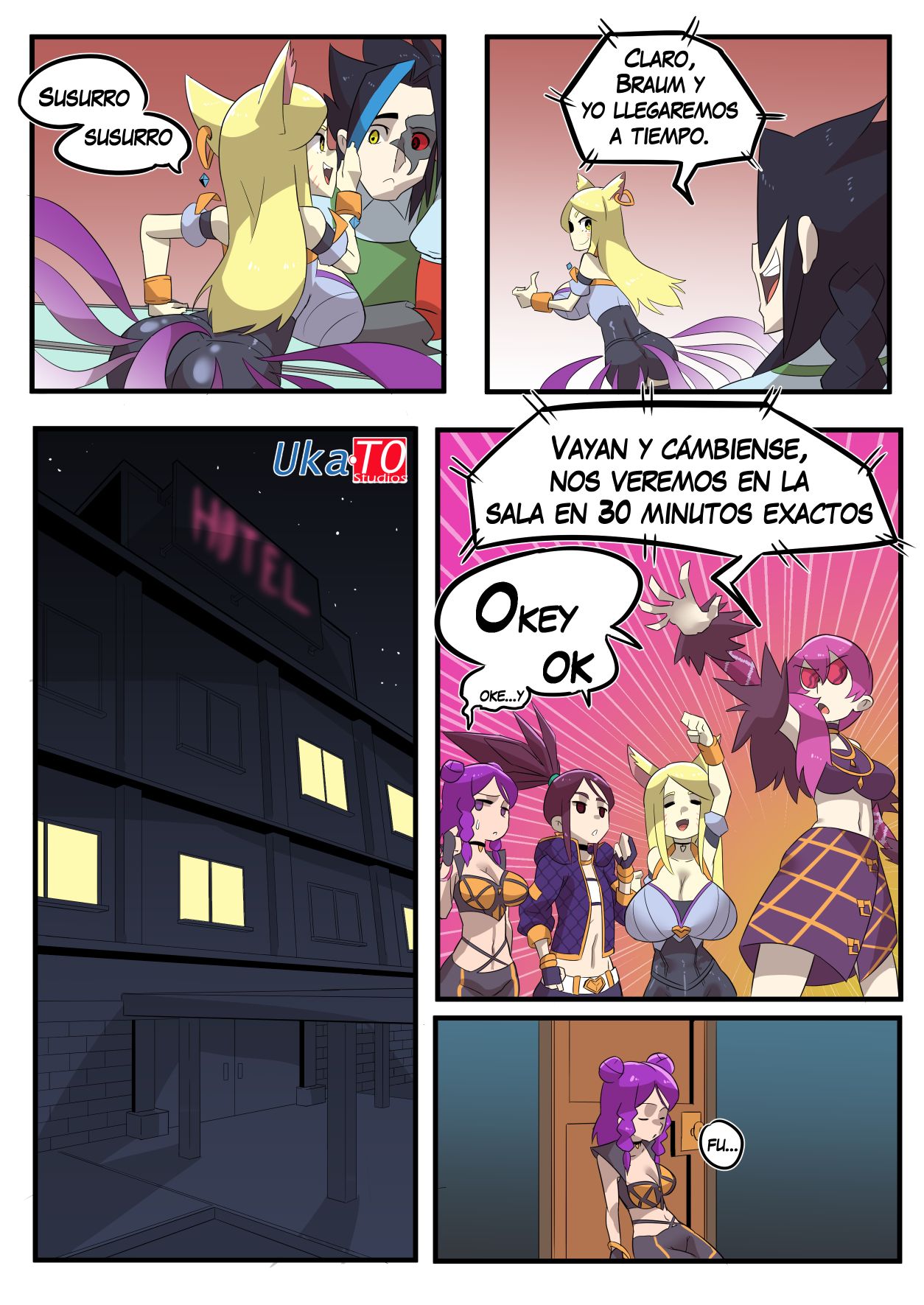 K/DA  Girls Night Out page 3 full