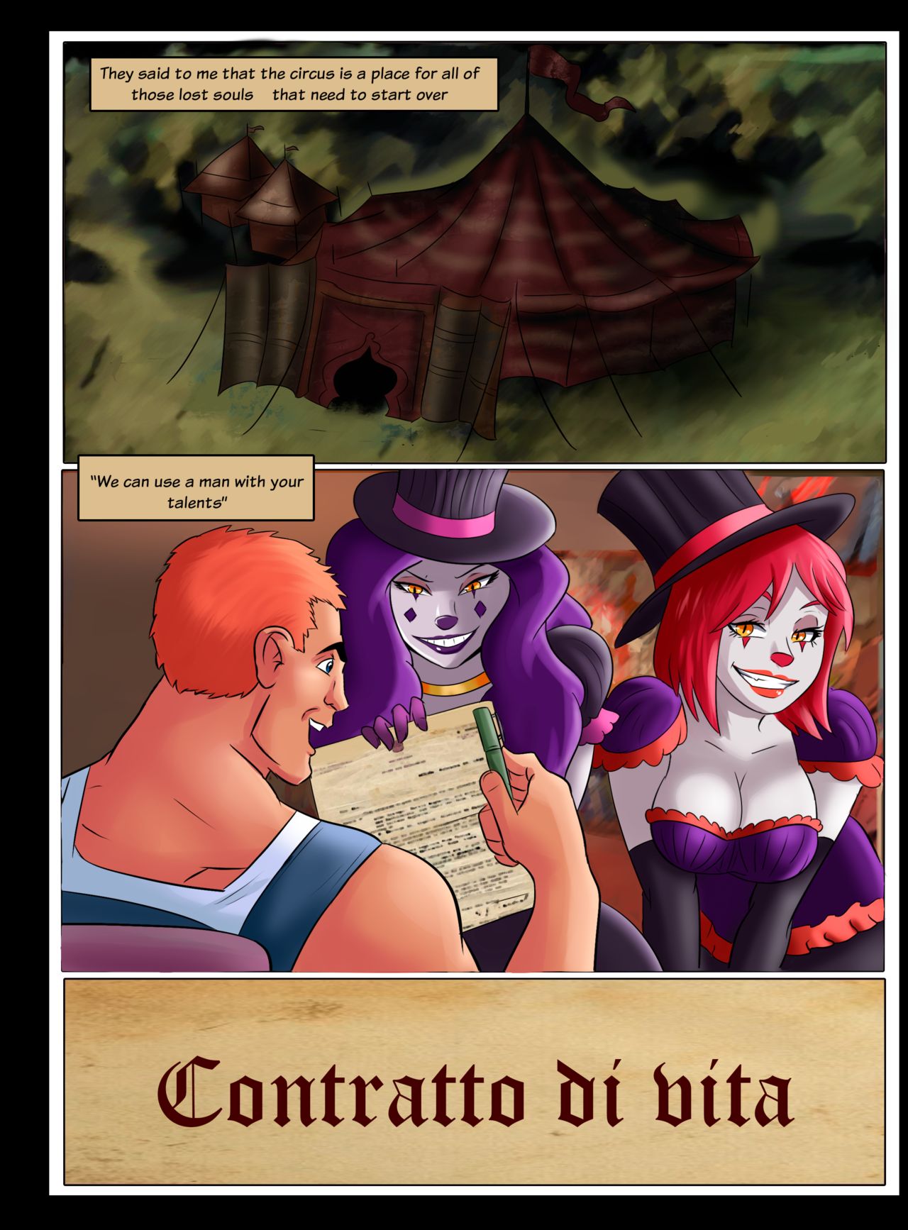 Circus Apocalypse page 2 full