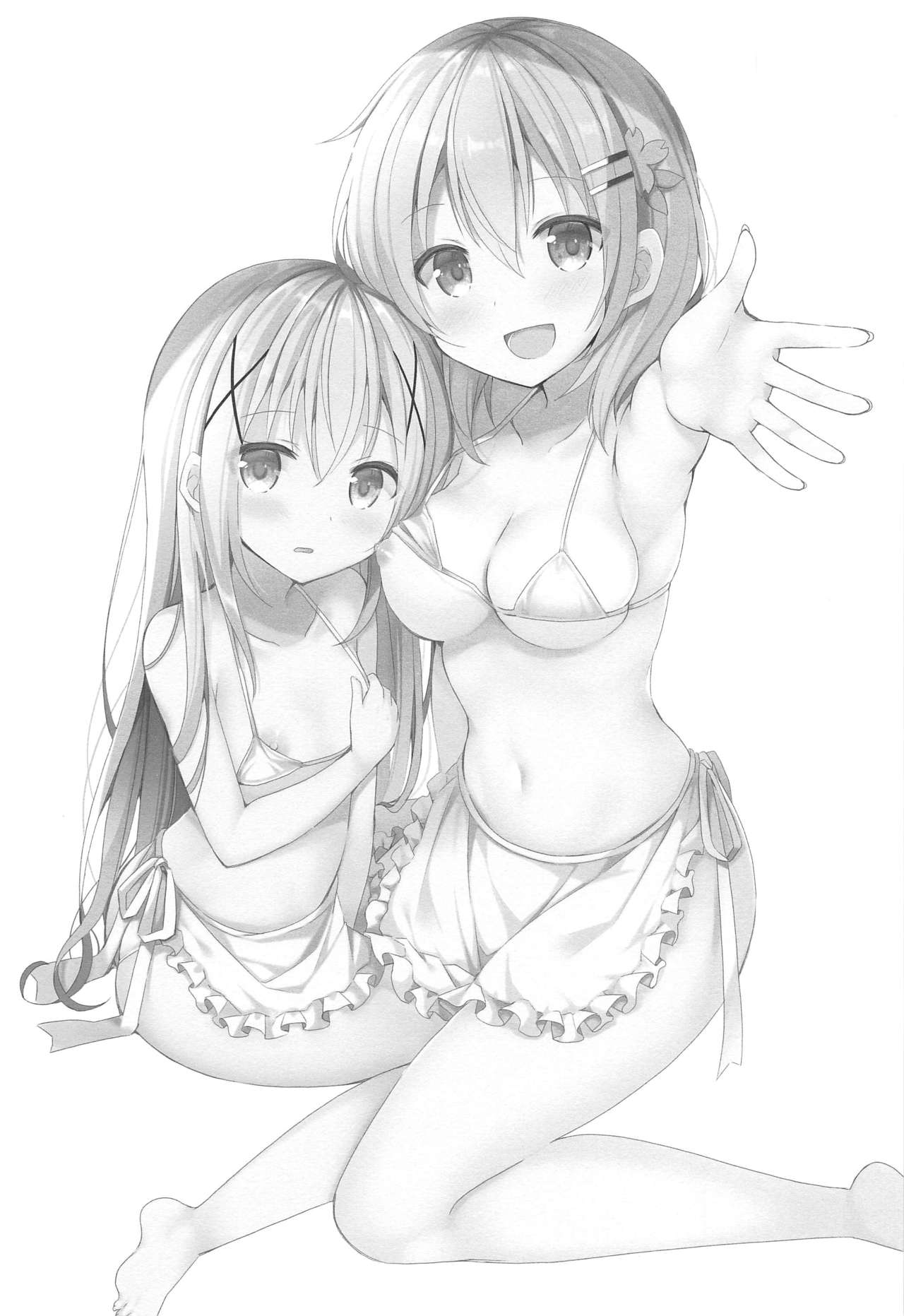 Sweet sweet Rabbit Oppai Kissa Rabbit House e Youkoso page 2 full