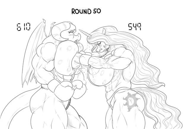 Boxing Goddess Championship Semifinal: Dragon Lord Scorch vs Sun Princess Celestia page 6 full
