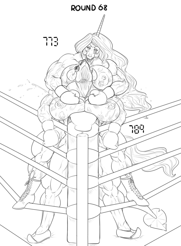 Boxing Goddess Championship Semifinal: Dragon Lord Scorch vs Sun Princess Celestia page 8 full