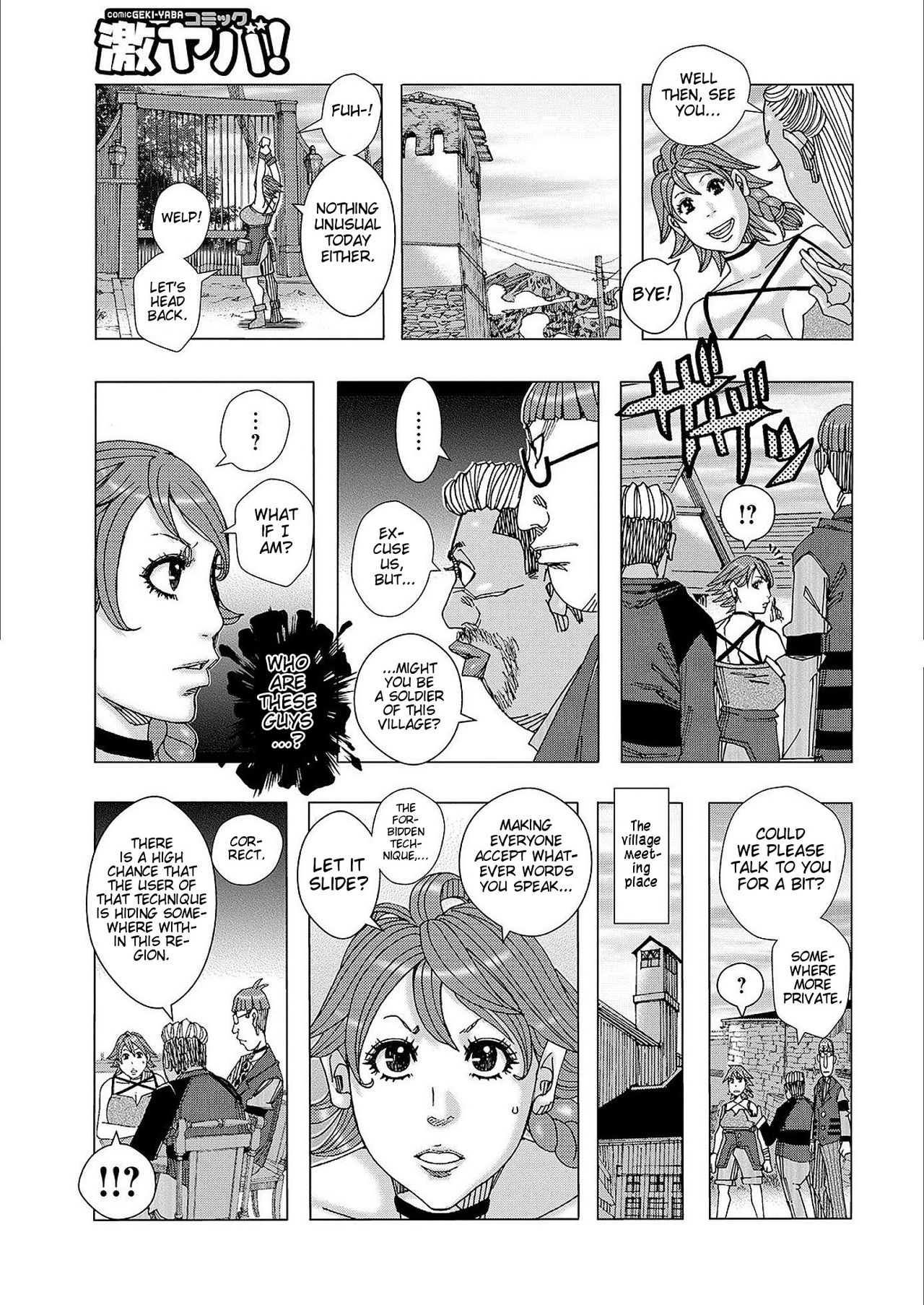 Kinjutsu Makari Tooru 9 | Forbidden Technique Let It Slide 9 page 3 full