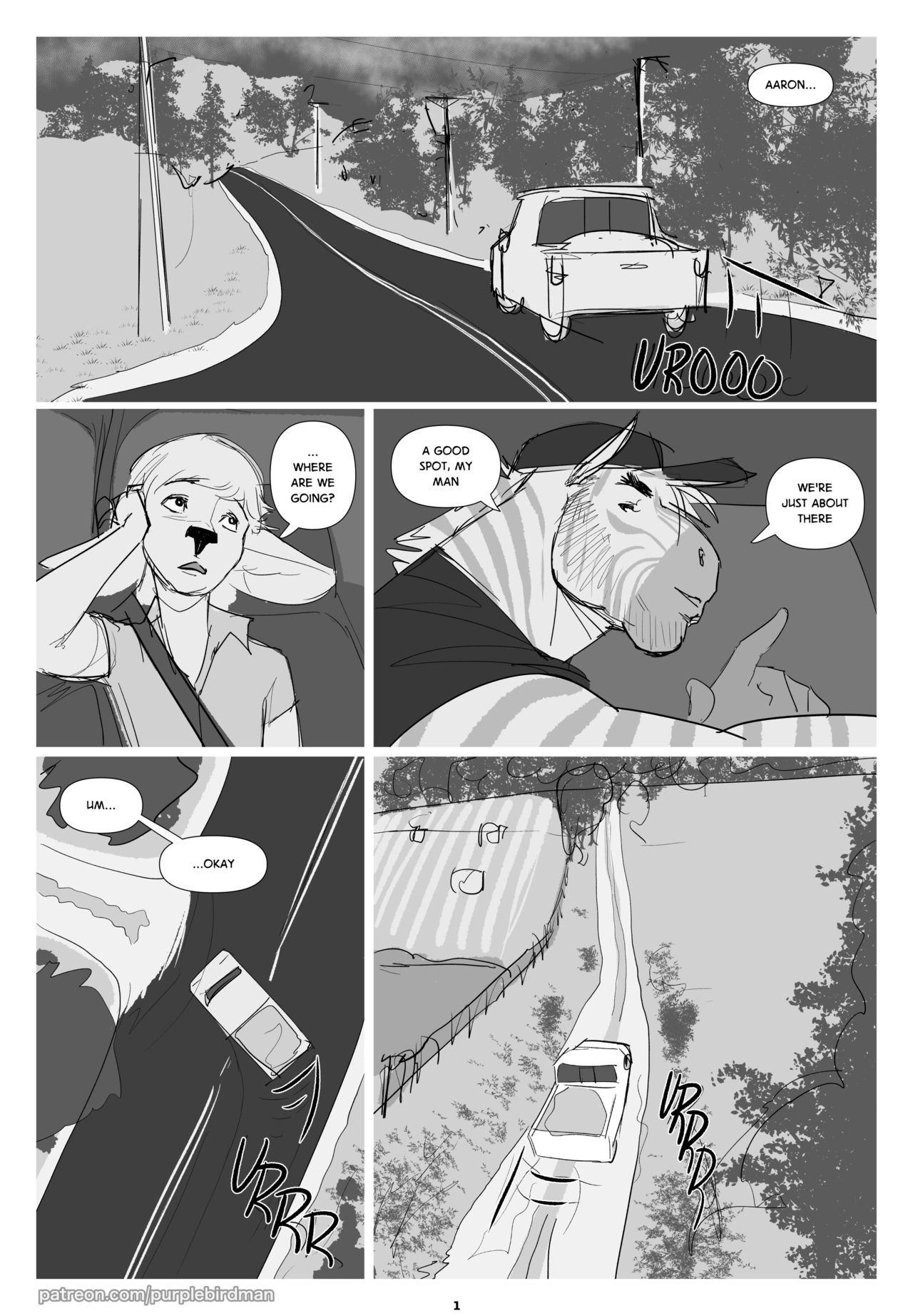 Jesse &amp; Aaron: Valentine's Day page 1 full