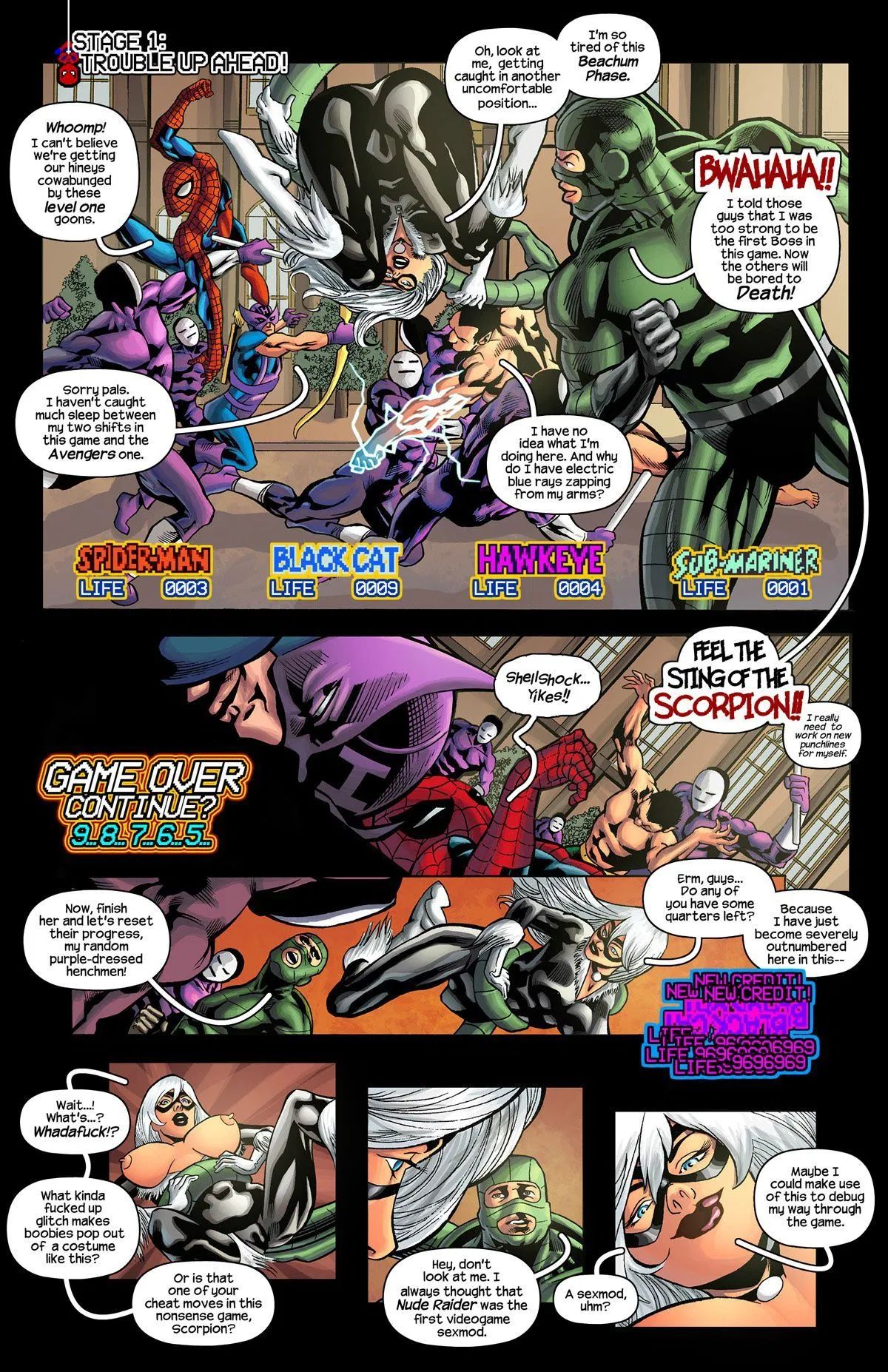 John Wolf - Spider-Man the '91 Arcade Video Game page 3 full