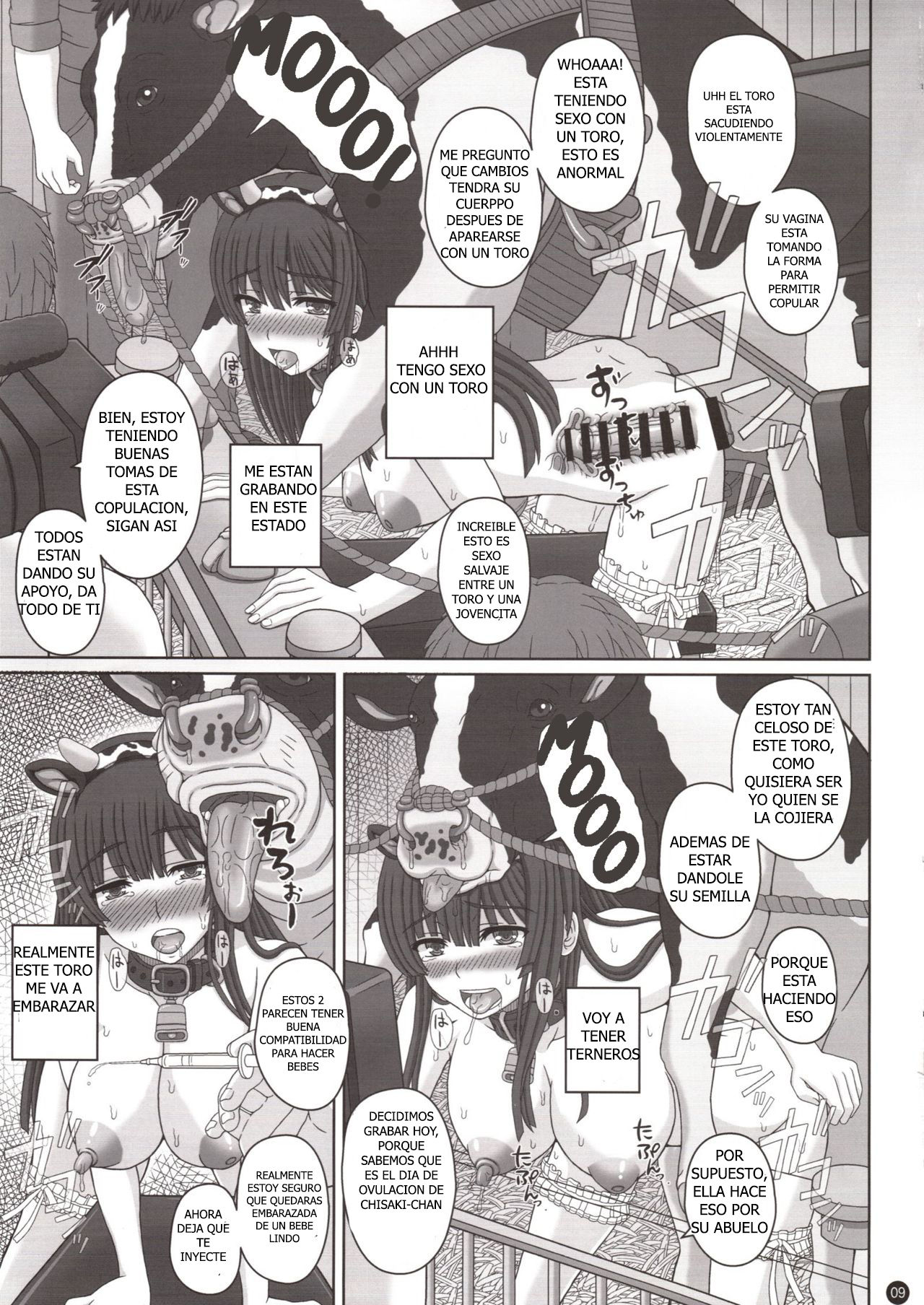 Kou Hai Reijou -Ushi ni Tanetsuke Koubi Sareru Ojousama- page 8 full