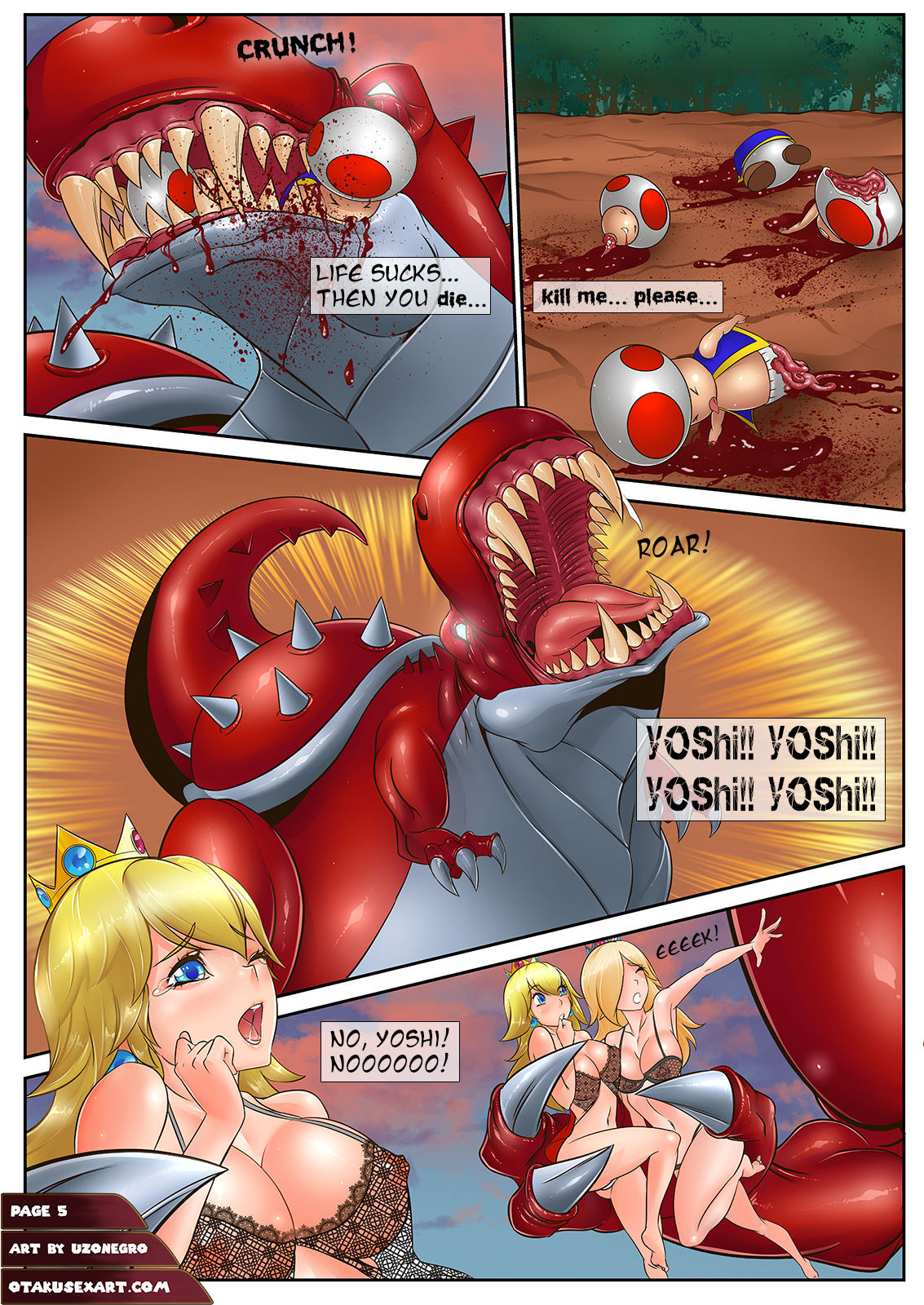 Two Princesses One Yoshi #2 page 6 full