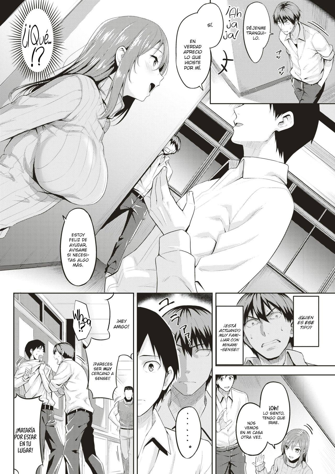 Minami Sensei no Junan | El sufrimiento de Minami-sensei page 2 full