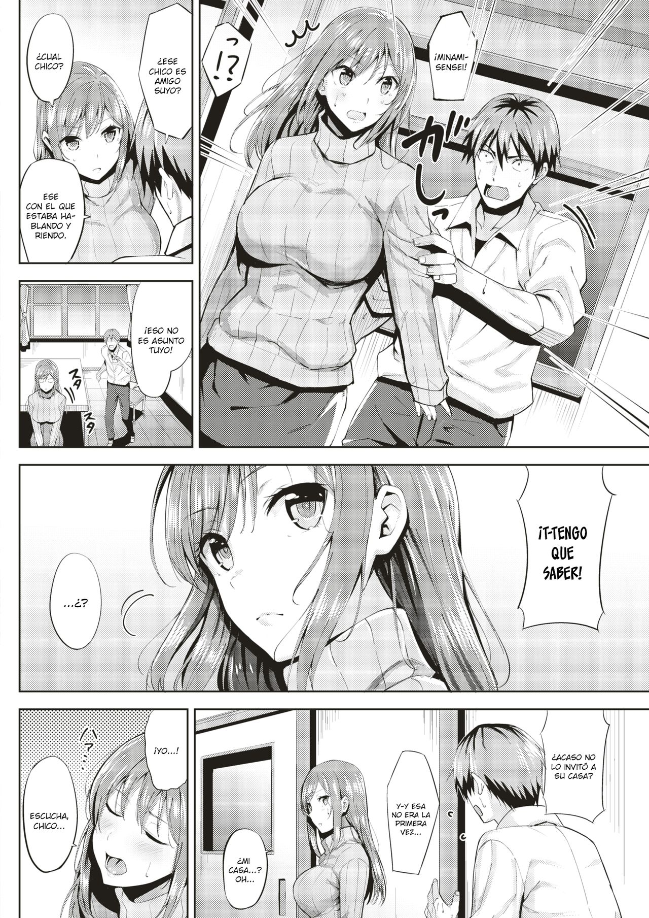 Minami Sensei no Junan | El sufrimiento de Minami-sensei page 4 full