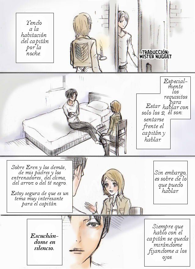 『Levi y Petra  Primera parte ～Secreto～ |Segunda parte ～Promesa～ |Tercera parte ～Eternidad～』 page 4 full