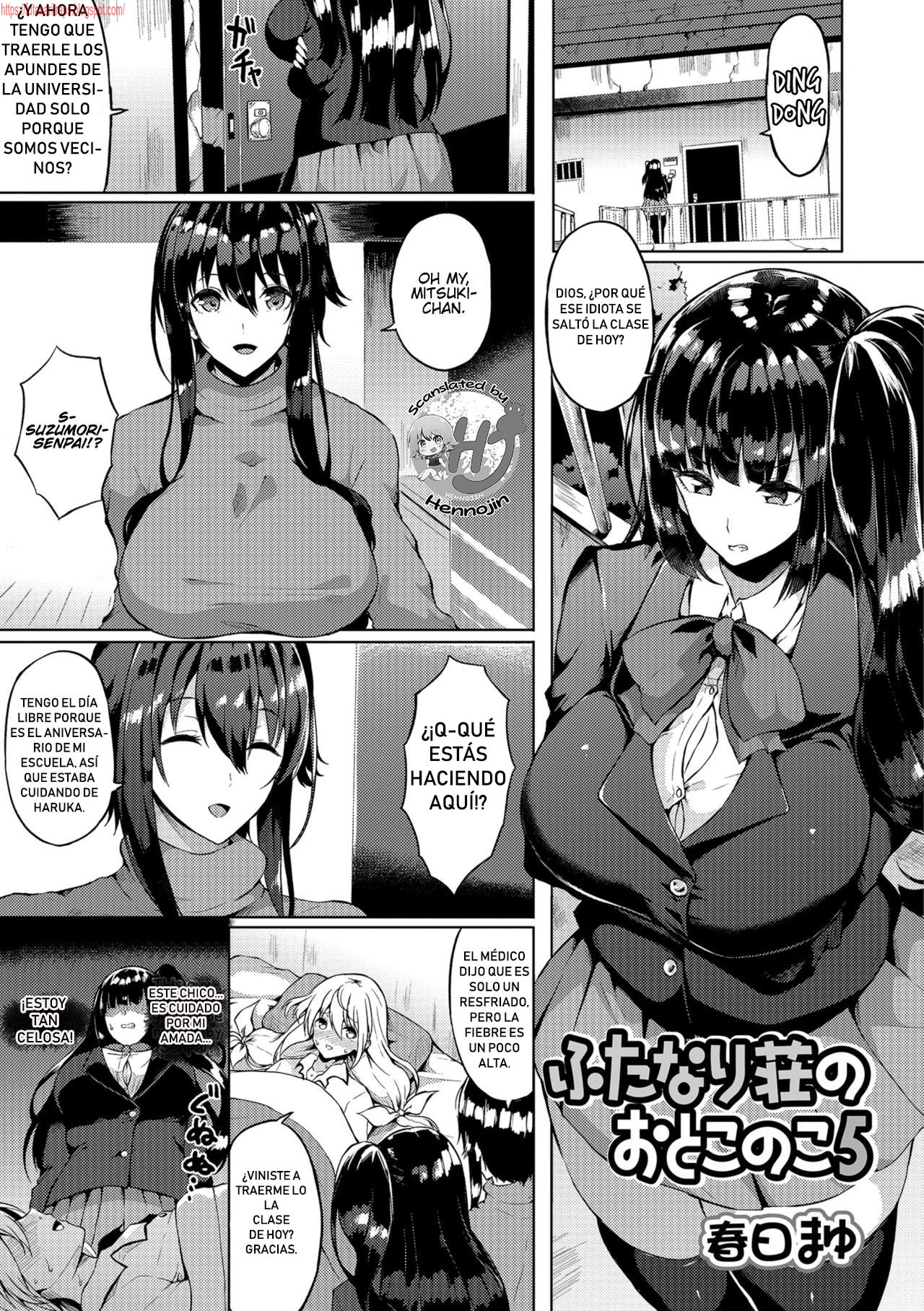 Futanari-sou no Otokonoko 5 page 1 full