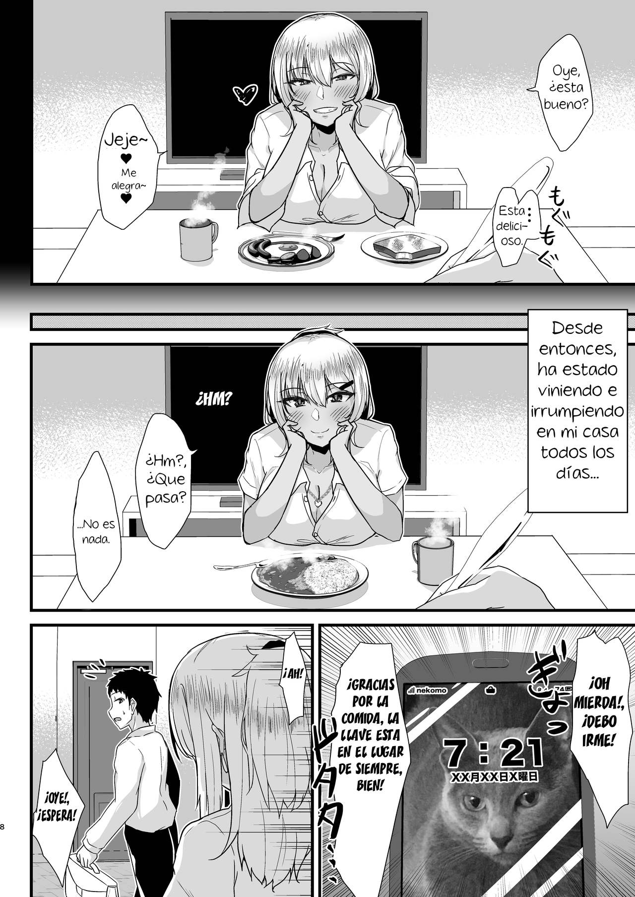 Kuro Gal JK o Tasuketara Doutei o Ubawarete Kayoizuma ni Natta Hanashi | A Black Gal JK Took My Virginity and Became My Wife Who Lives Apart When I Helped Her Out page 7 full