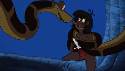Kaa and Mowgli 1st Encounter page 7 full