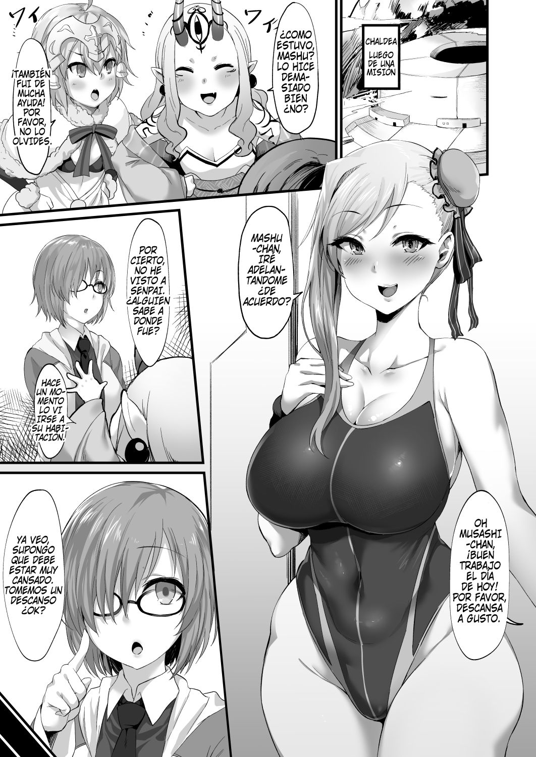 Musashi-chan to Shota Master no Seikatsu Nikki | La Cotidiana Vida Sexual de Musashi-chan y el Master Shota page 2 full