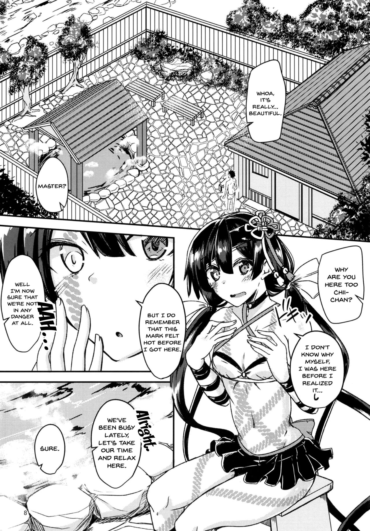 Paraiso Chii-chan to Yukemuri de Hawawa! page 7 full