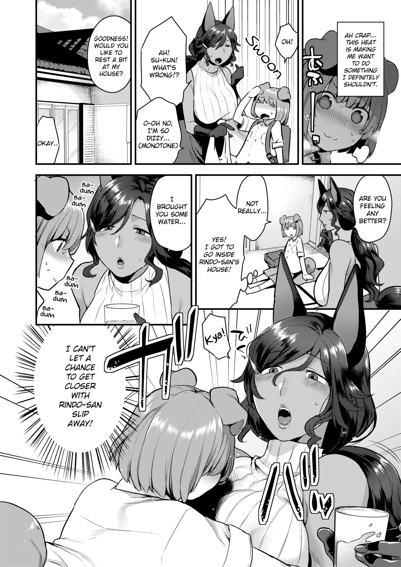Rindo-san no Fukafuka | The Rather Furry Rindo-san page 4 full