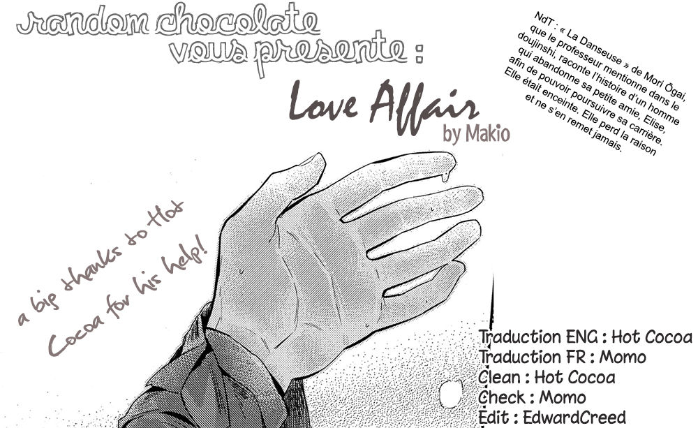 Irogoto | Love Affair page 1 full