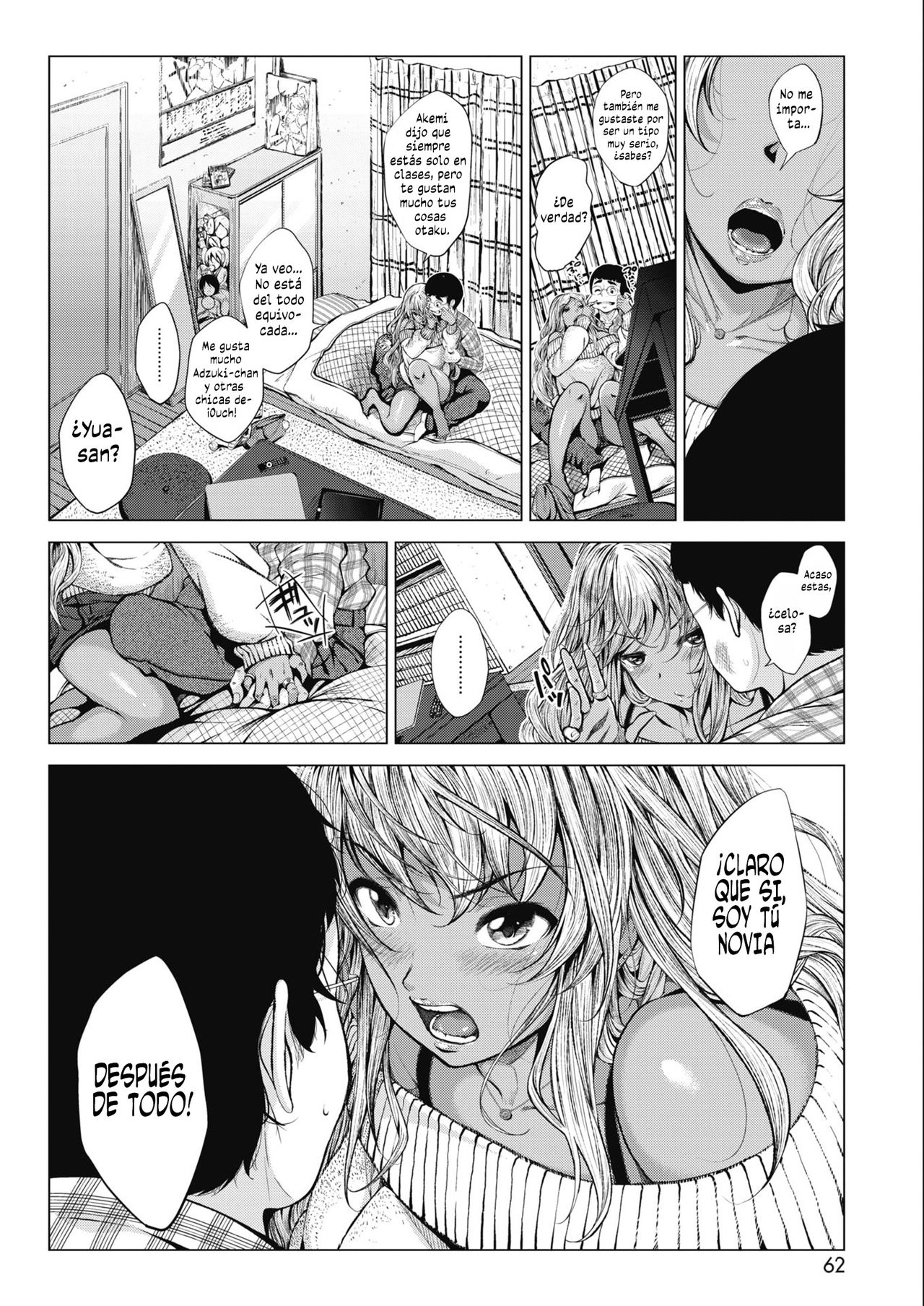 Sonogo no Kuro Gal-chan to Megane-kun | Gal-chan y Gafas-kun Después page 2 full