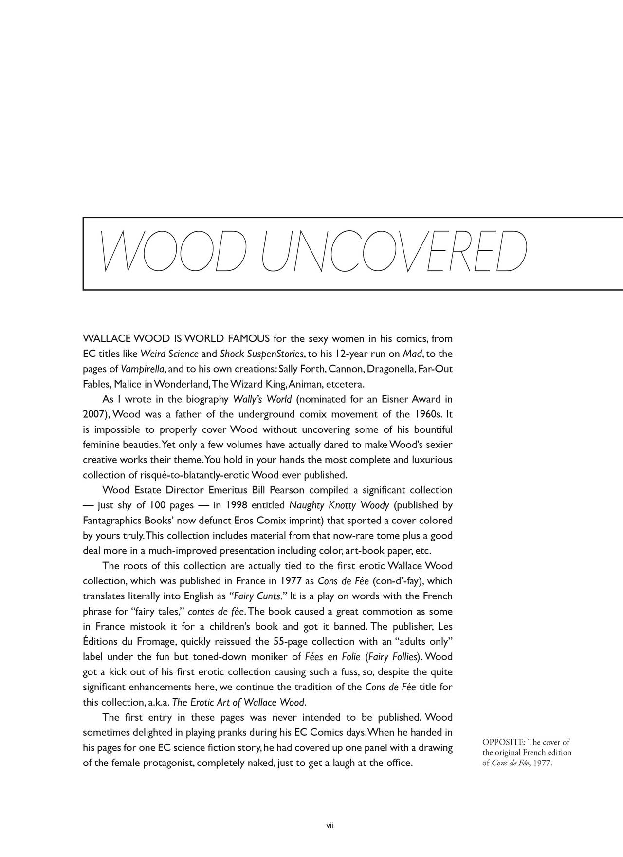 Cons de Fée - The Erotic Art of Wallace Wood page 8 full