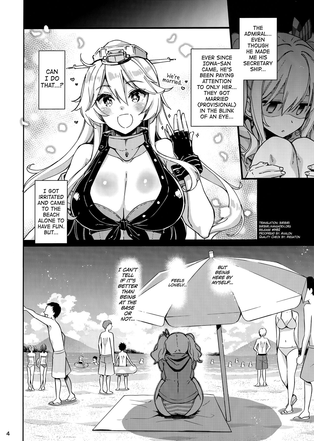 SHITSUREN KASHIMA NO NATSUYASUMI | Heart-broken Kashima's Summer Vacation page 4 full
