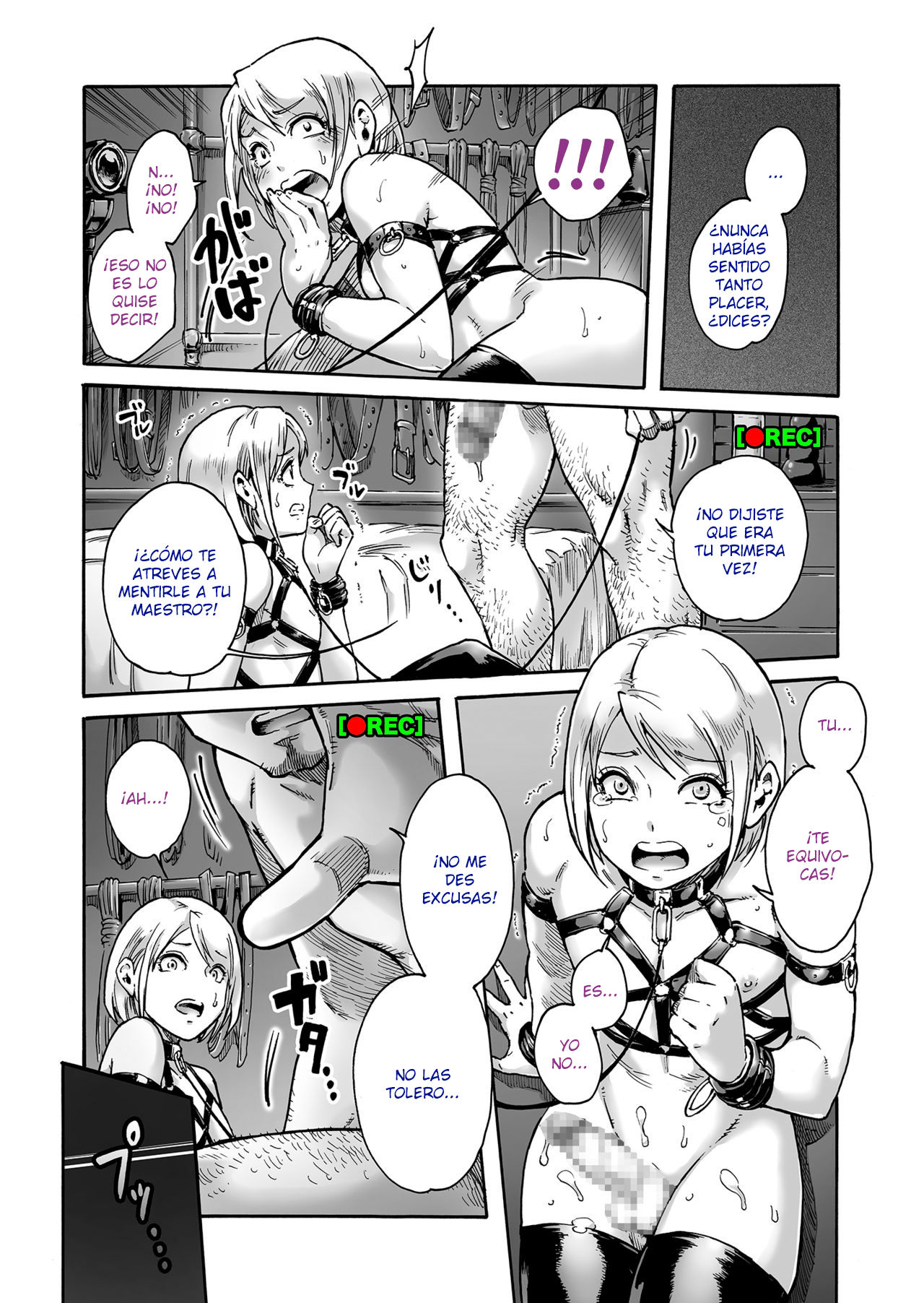 Onoko to. ACT 3 Dorei Shigan Onoko | Slave trap page 10 full