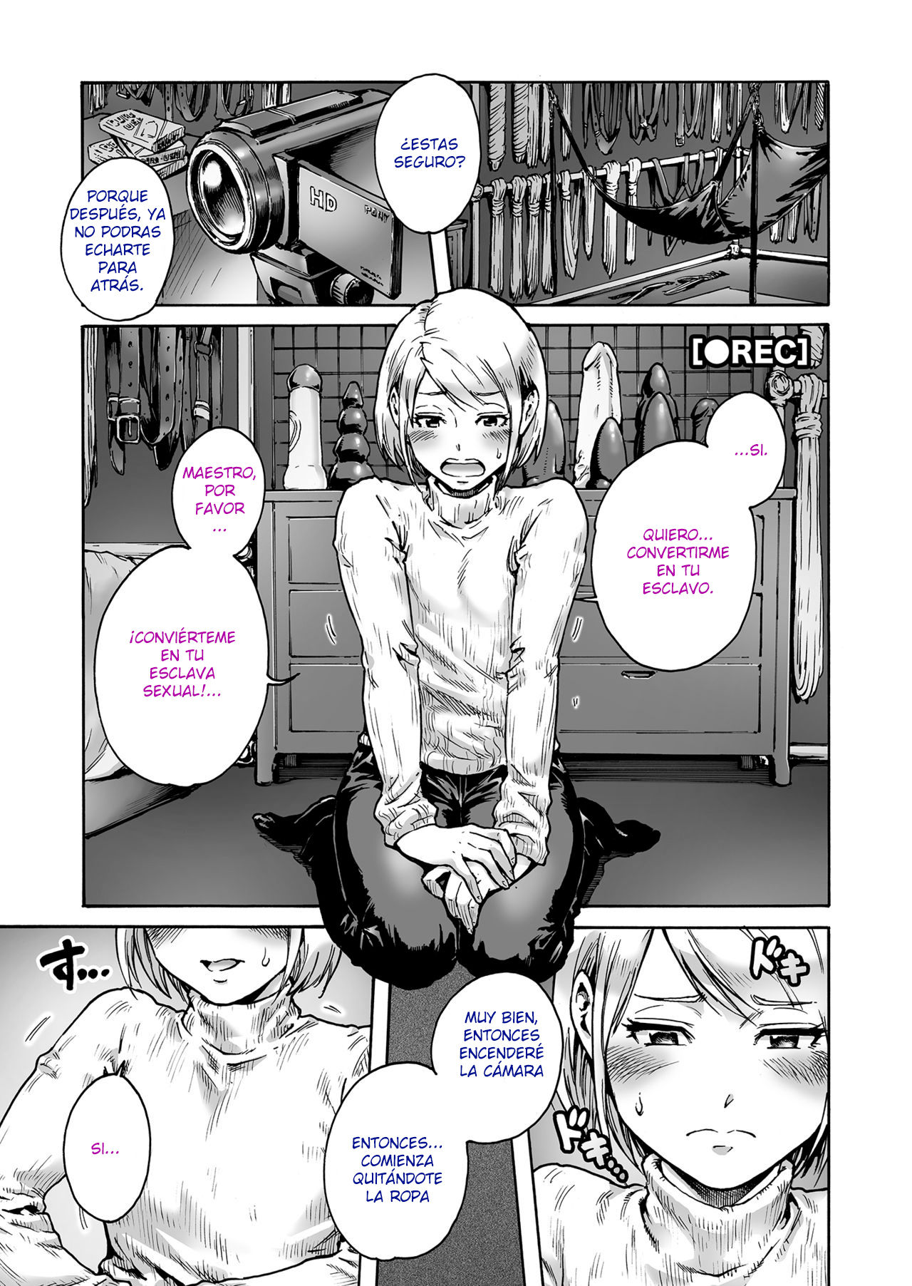 Onoko to. ACT 3 Dorei Shigan Onoko | Slave trap page 2 full