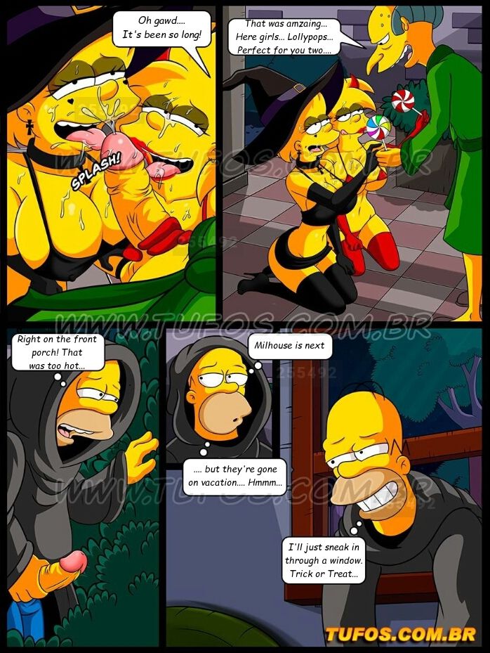 The Simpsons - Halloween Night page 10 full