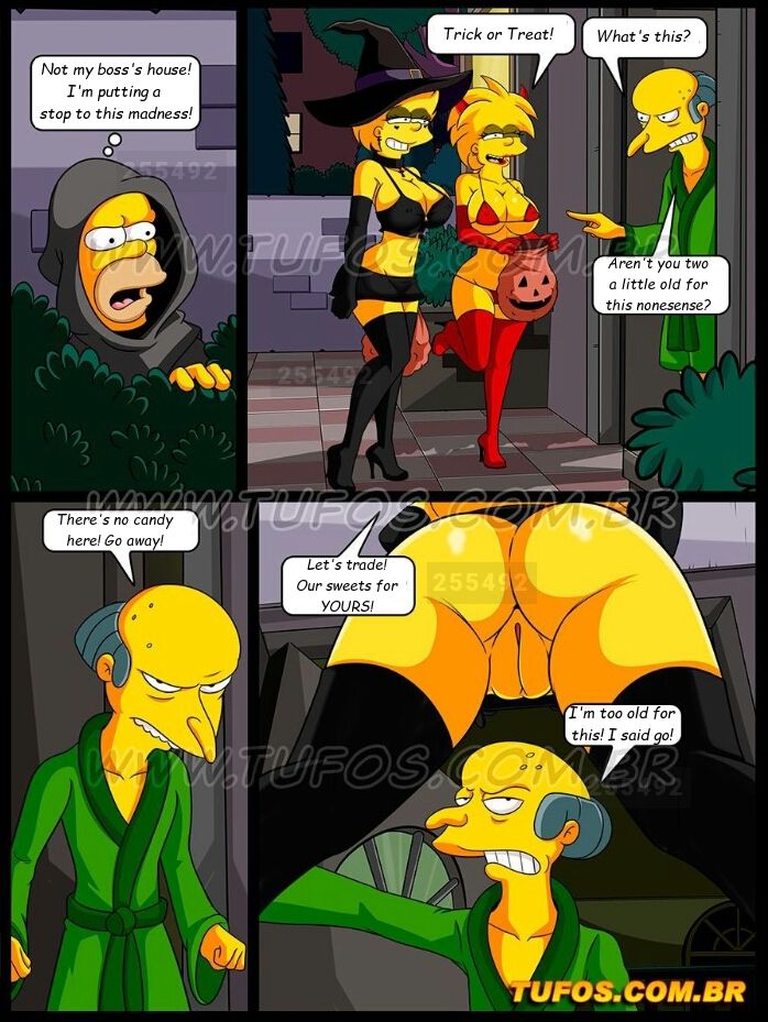 The Simpsons - Halloween Night page 8 full