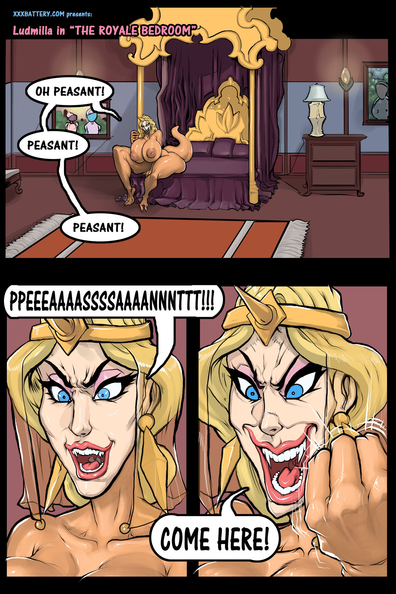 LudMilla in The Royale Bedroom page 1 full