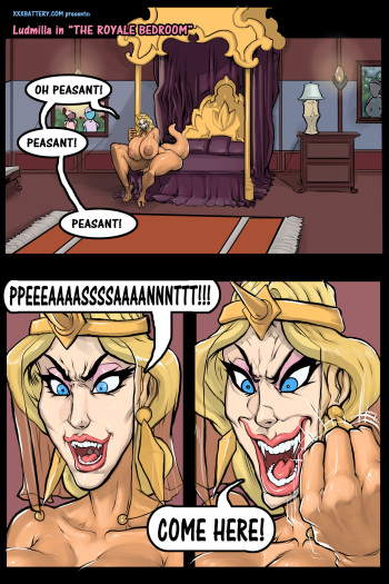 LudMilla in The Royale Bedroom cover