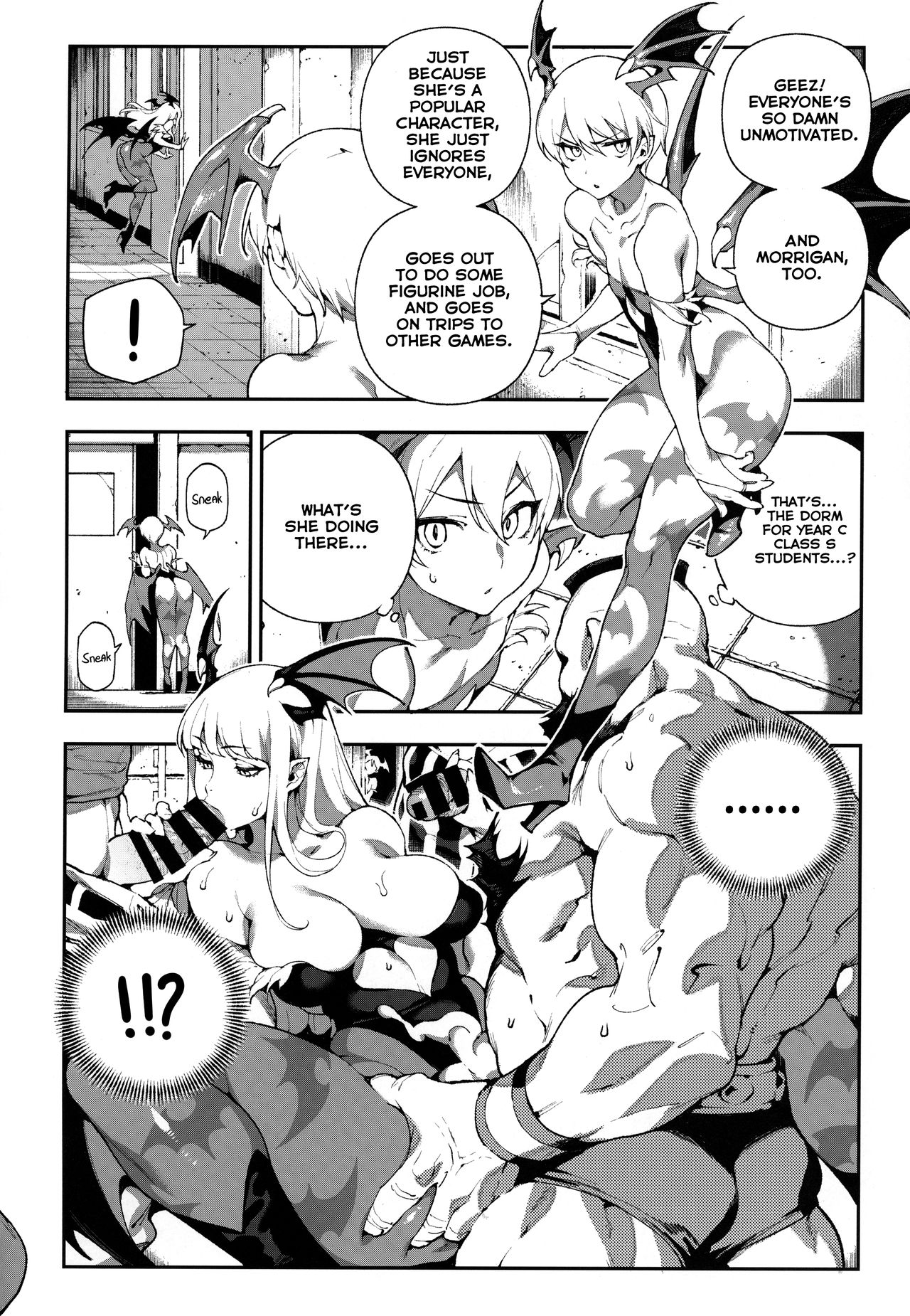 Fighter Girls ・ Vampire page 4 full