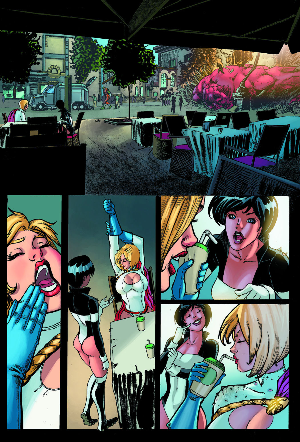 Power Girl's Boy Toy page 2 full