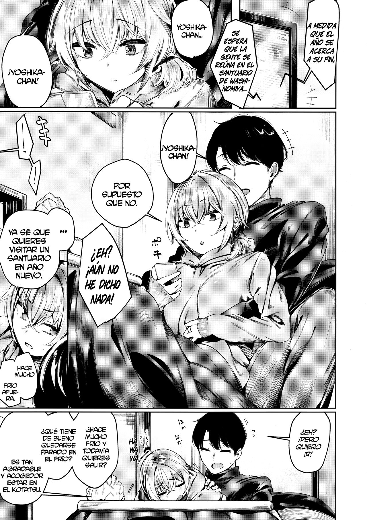 Furyou-chan to Kotatsu de Nukunuku Suru Oomisoka. page 3 full