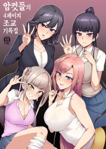 Mesu-domo no 4 Page Choukyou Kirokushuu | 암컷들의 4페이지 조교 기록집 cover